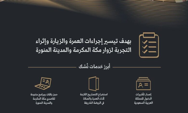 السعودية تطلق المنصة الإلكترونية نسك للمعتمرين