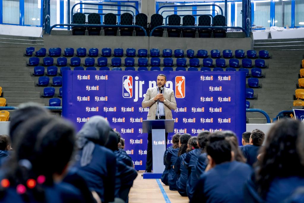 افتتاح مكتب NBA Africa مصر بورشة عمل NBA Jr بحضور روبرت هوري وابو فريخة