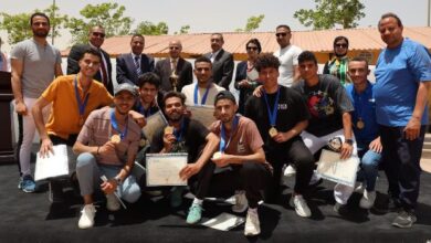 جامعة بدر تكشف عن الفائزين فى بطولة الدكتور حسن القلا.