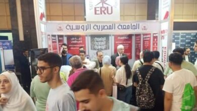 جناح الجامعة المصرية الروسية بـ"إيديوجيت" يشهد إقبال كبير من طلاب الثانوية