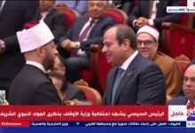 الرئيس السيسي يتحدث إلى وزير الأوقاف